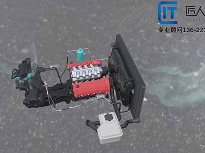 汽车空调工作原理三维动画演示